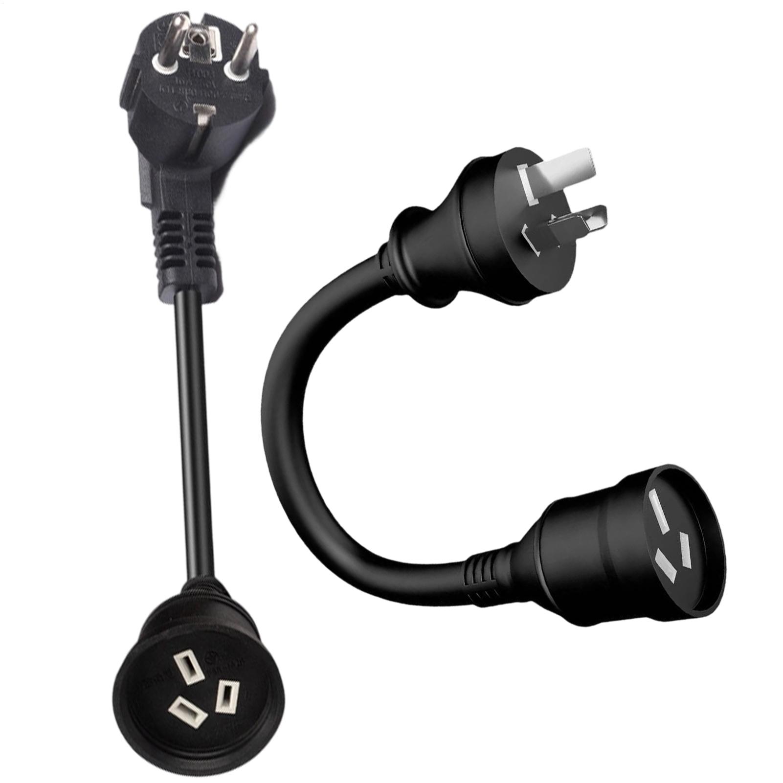 Ev Charging Cable - Ev Charger Extension Cable Heavy-Duty 10a-15a