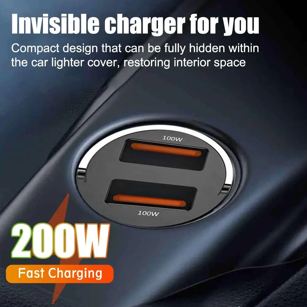 100/200W Car Charger Lighter P - Fast Ev Charger recension och pris