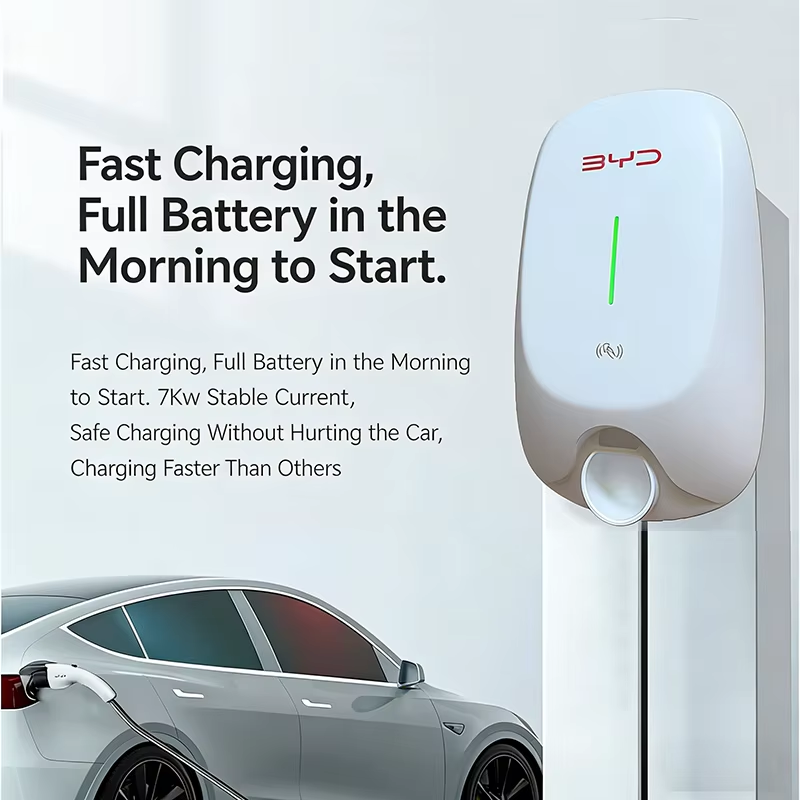 7KW Wall‑Mounted AC EV Chargin - Home Ev Charger recension och pris