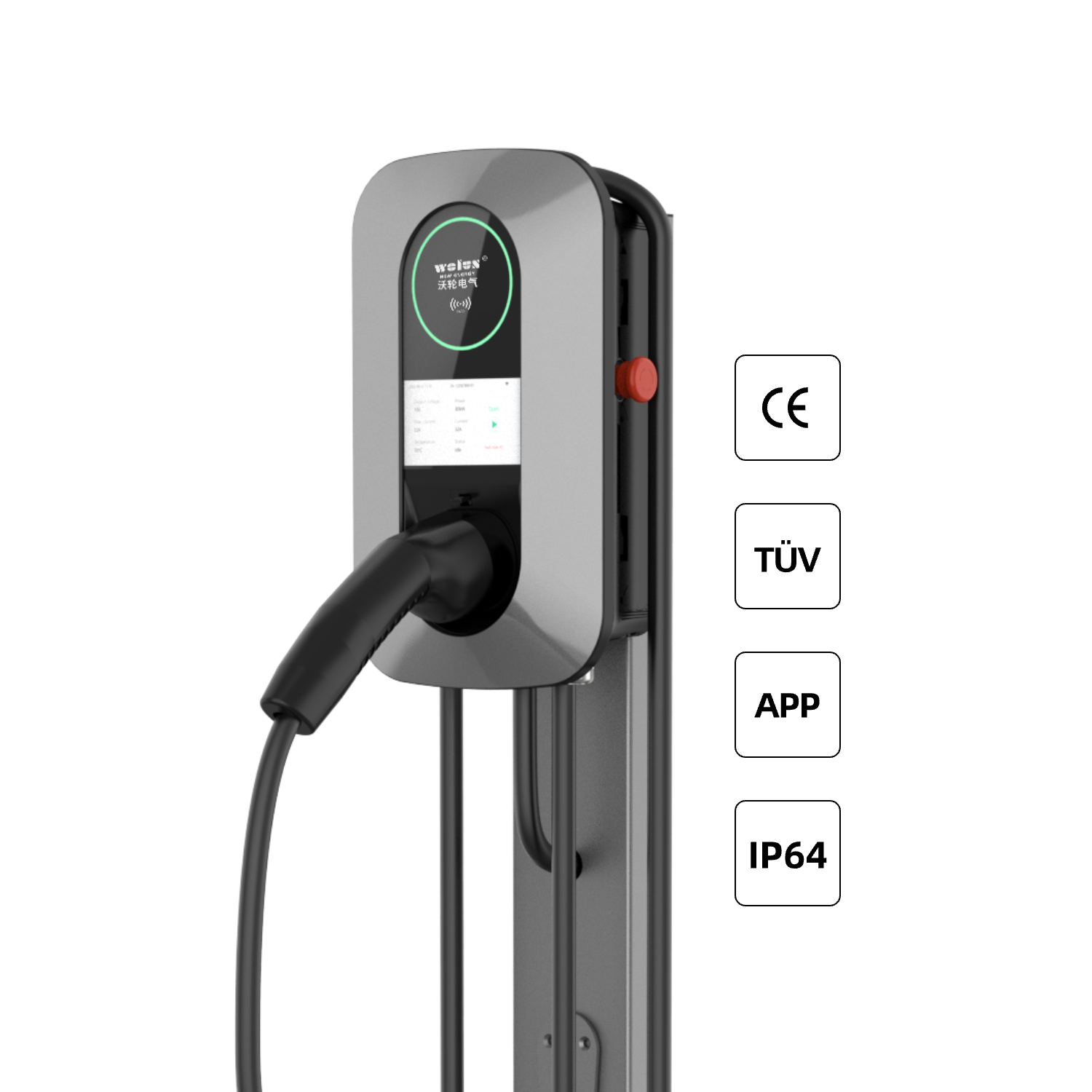 22kW AC Home Charging Pile Ev  - Ev Charging Pile recension och pris