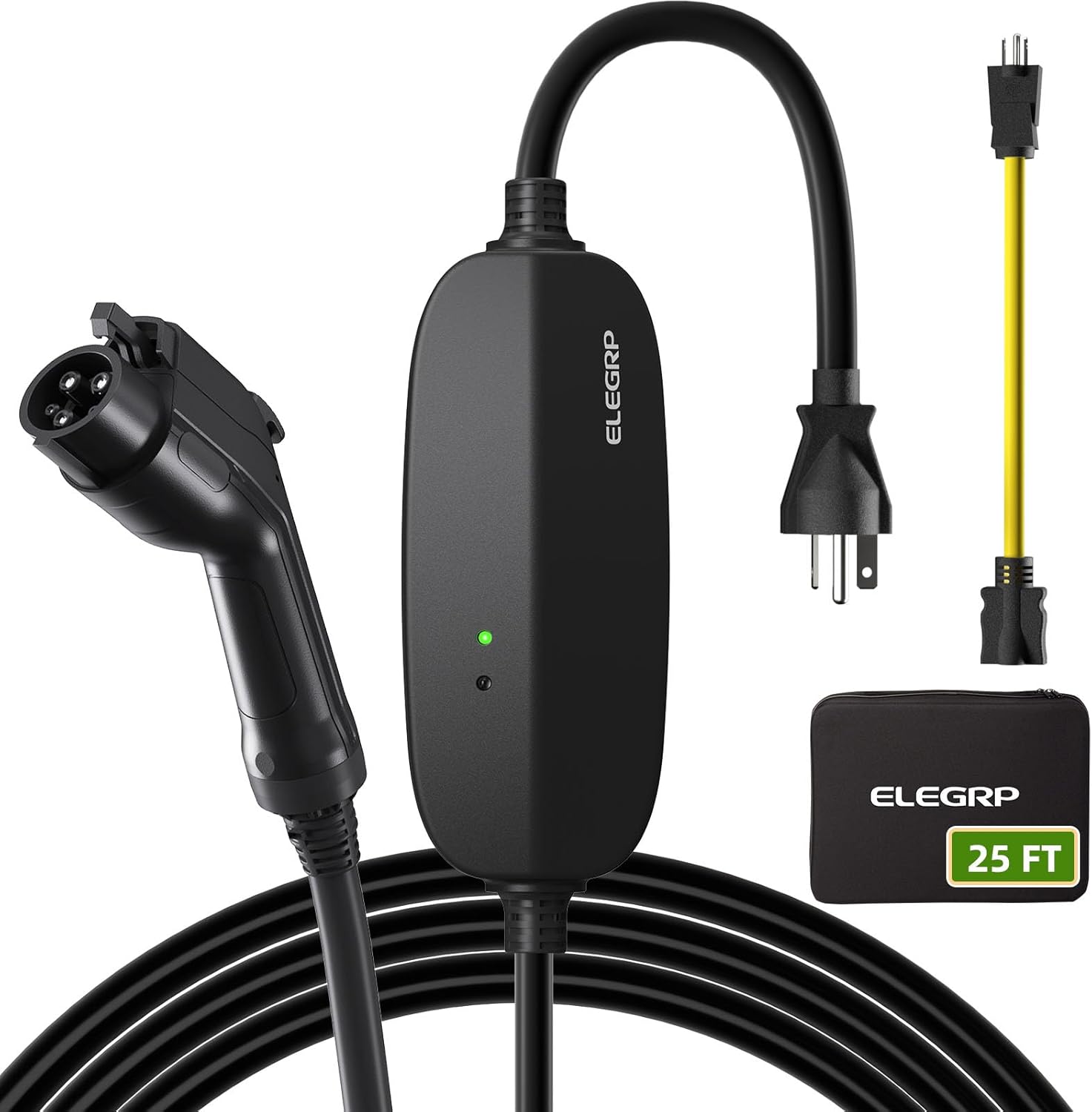 ELEGRP J1772 Ac Fast EV Car Ch - Type 2 Charger recension och pris