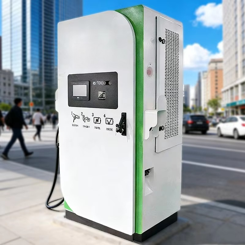 60kw  CCS2+CHAdeMO OCPP Fast C - Ev Charging Pile recension och pris