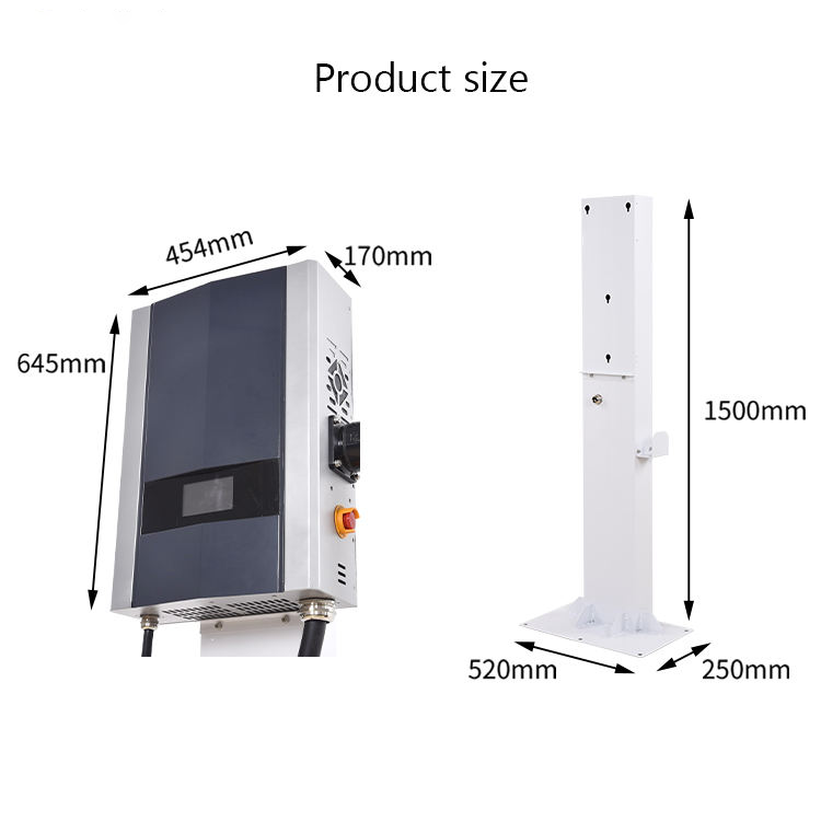 New 3 Phase 64A 40KW Smart DC  - Wallbox Ev recension och pris