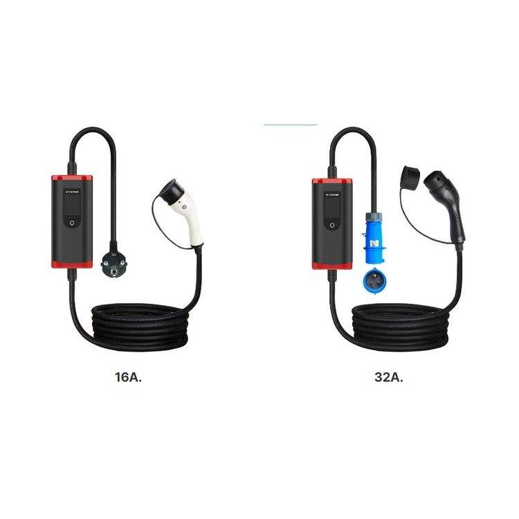 7kw Type 2 (IEC 62196)Portable - Type 2 Charger recension och pris