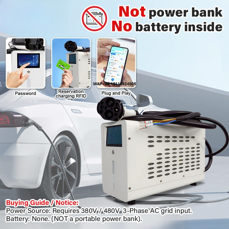 Manufacturer Wholesale 480V 3  - Portable Ev Charger recension och pris