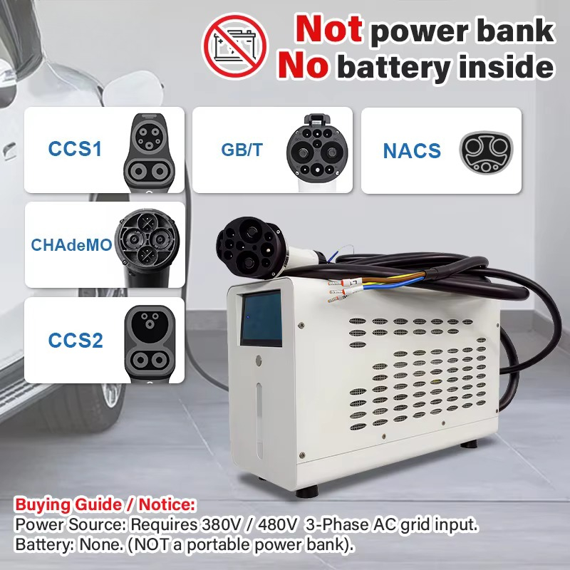 Manufacturer Wholesale 480V 3  - Portable Ev Charger recension och pris