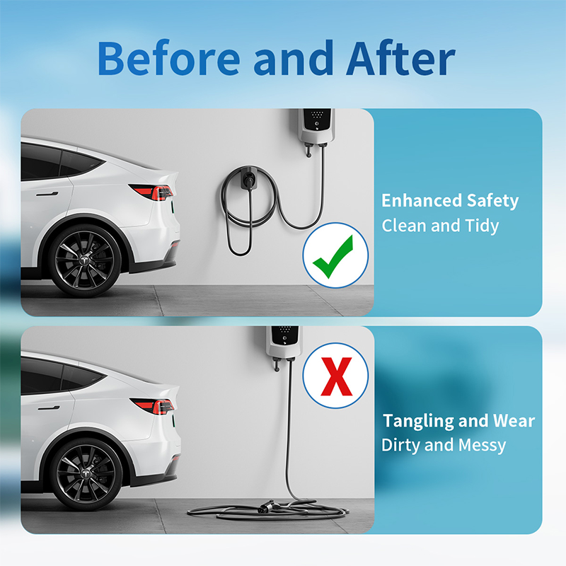 EV Charger Cable Holder For Ty - Ev Charging Cable recension och pris