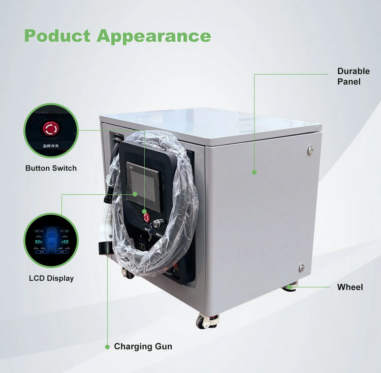 BAITU 20KW Single Portable DC  - Portable Ev Charger recension och pris