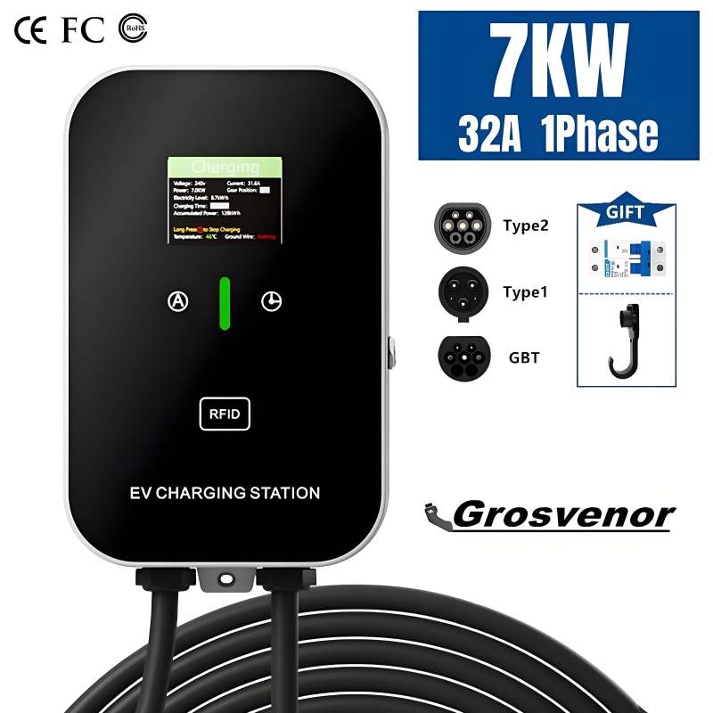 New 7KW Type2 Electric Vehicle - Home Ev Charger recension och pris