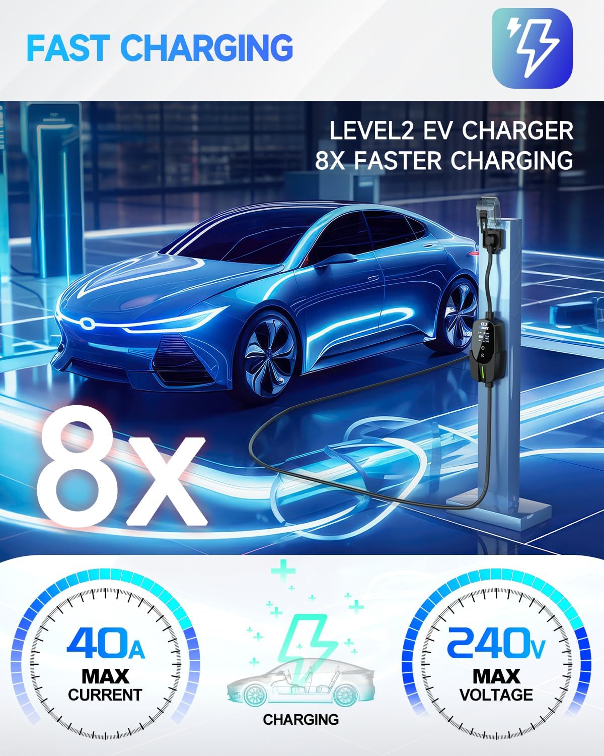 EVDANCE Portable EV Charger fo - Portable Ev Charger recension och pris