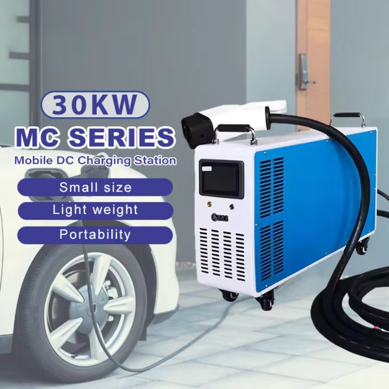 Professional 380 Volt 30KW Mob - Portable Ev Charger recension och pris