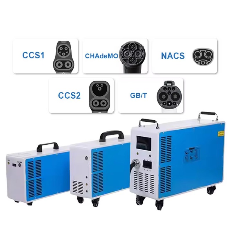 Professional 380 Volt 30KW Mob - Portable Ev Charger recension och pris