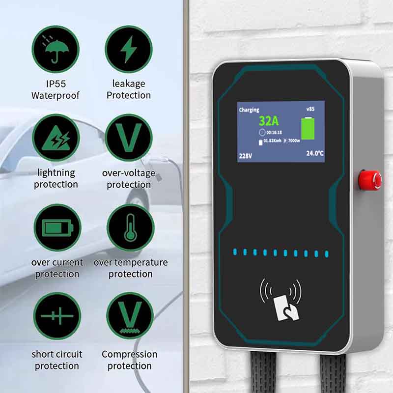 WUFEN EVSE Wallbox EV Car Char - Ev Charging Pile recension och pris